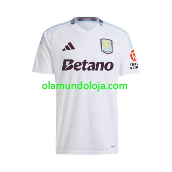 Camisola Aston Villa Homem Equipamento Segundo 2024-2025 Manga Curta